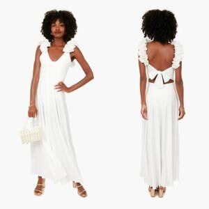MAYGEL CORONEL Off White Lira Dress
